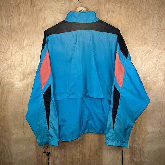 VTG Men’s Nike Black Tag Full Zip Lightweight Logo Windbreaker Jacket XXL Rare - Picture 6 of 12